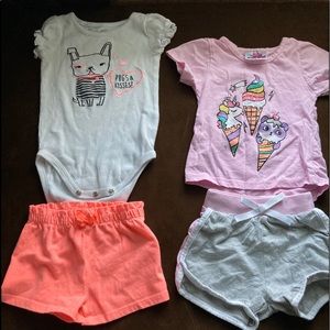 Infant girl outfits 12 months